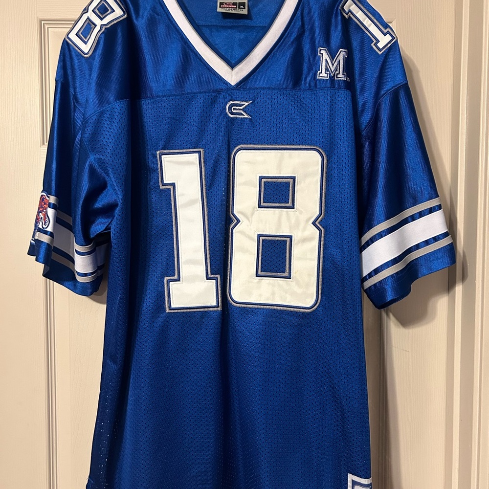 Men's Blue Football Jersey